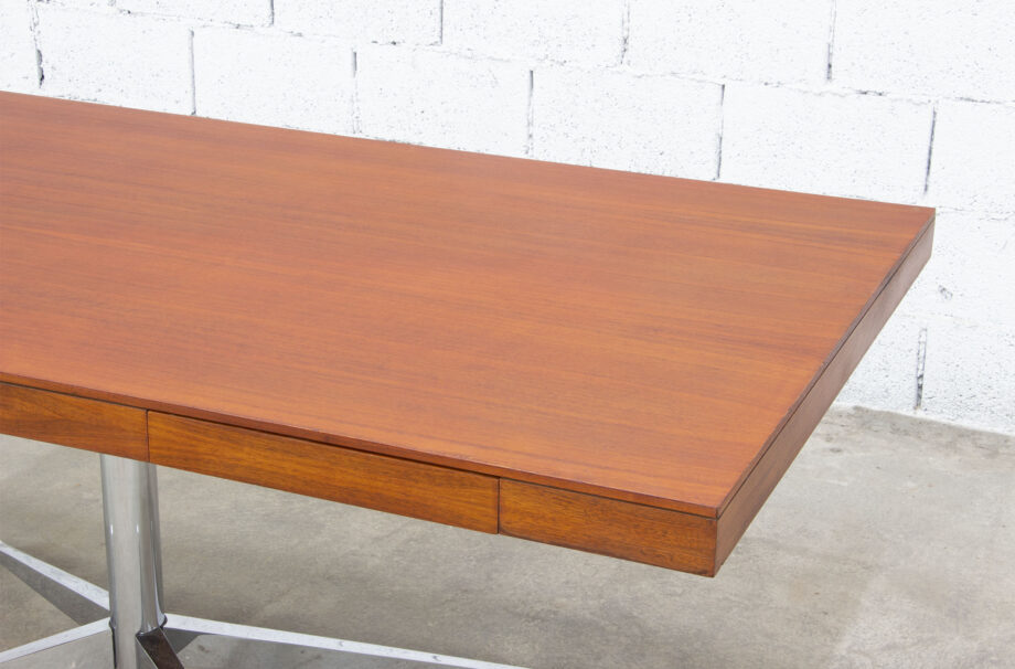 table-vintage-executive-knoll-teak-teck-2085-plateau