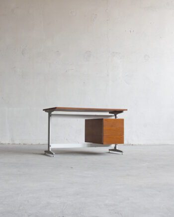 bureau-vintage-desk-etienne-fermigier-sentou-jer-teck-aluminium-midcentury-meuble-lyon-old-design-disderot-7