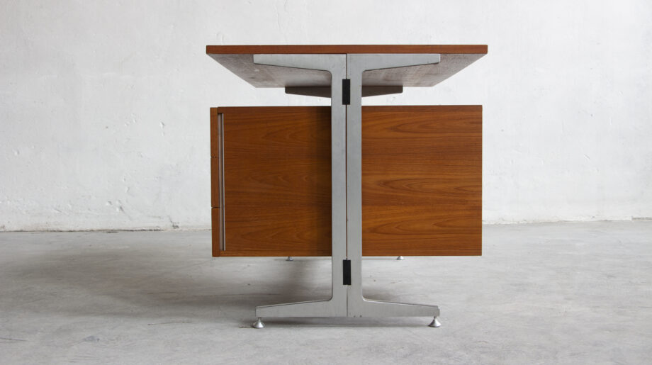 bureau-vintage-desk-etienne-fermigier-sentou-jer-teck-aluminium-midcentury-meuble-lyon-old-design-disderot-5