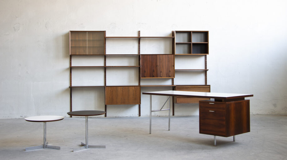 Bibliothèque-scandinave-danoise-vintage-poul-cadovius-cado-royal-palissandre-rio-wall-unit-regal-system-reolsystem-etagere-danish-modern-scandinavian-old-design-lyon-bookcase-georges-nelson-desk-bureau-herman-miller-georges-frydman-efa-table-basse-coffee-midcentury