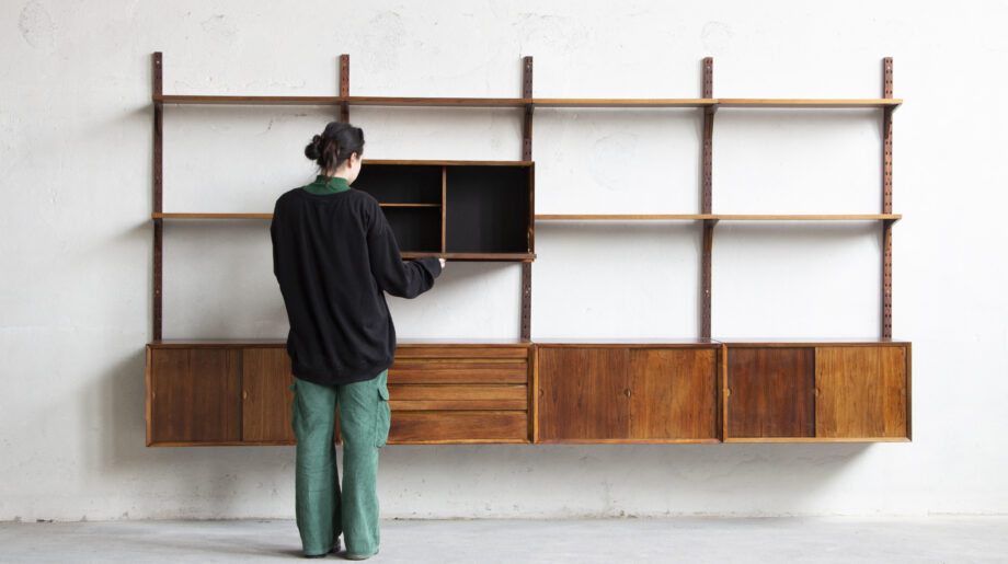 Bibliothèque-scandinave-danoise-vintage-poul-cadovius-cado-royal-palissandre-rio-wall-unit-regal-system-reolsystem-etagere-danish-modern-scandinavian-old-design-lyon-bookcase-shelving-bureau-desk-4