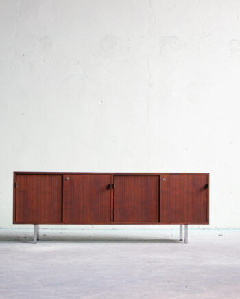 enfilade-sideboard-vintage-knoll-florence-international-teck-teak-walnut-noyer-moderniste-moderne-credenza-old-design-lyon-paris-3