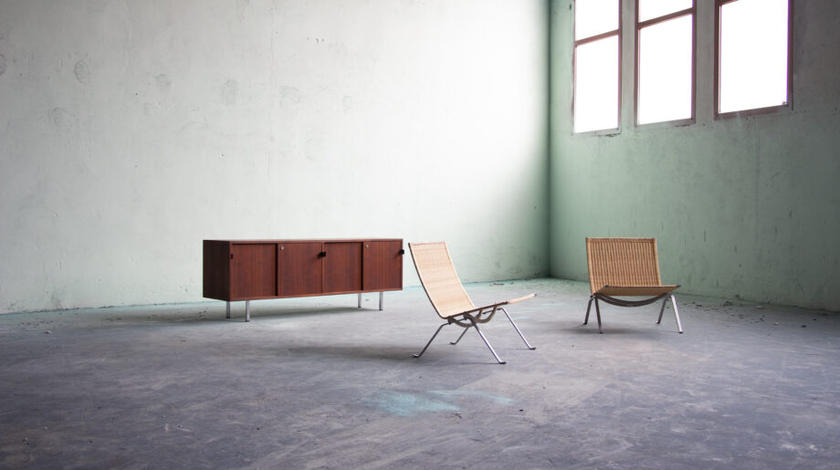 enfilade-sideboard-vintage-knoll-florence-international-teck-teak-walnut-noyer-moderniste-moderne-credenza-old-design-lyon-paris-2