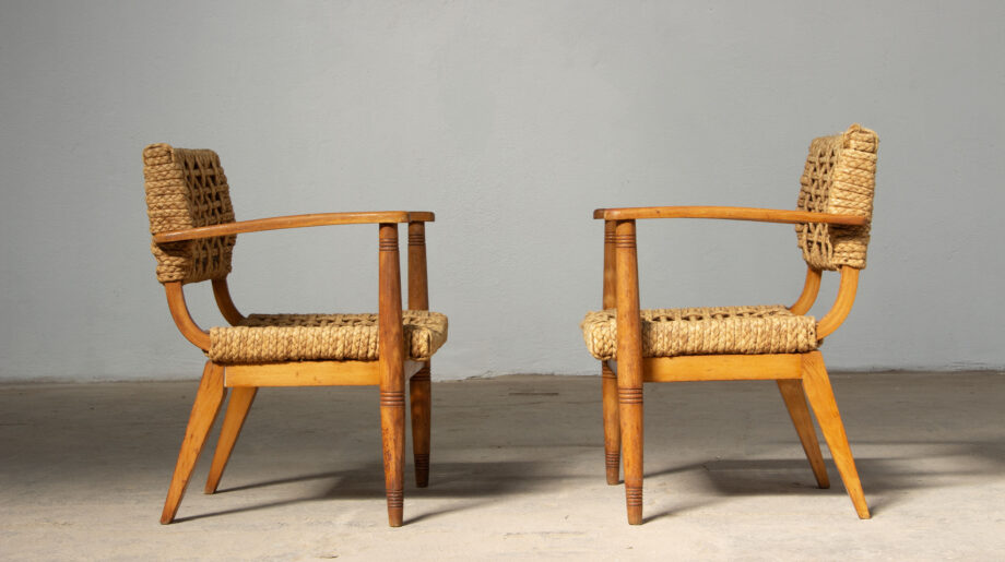 Fauteuils Adrien Audoux et de Frida Minet