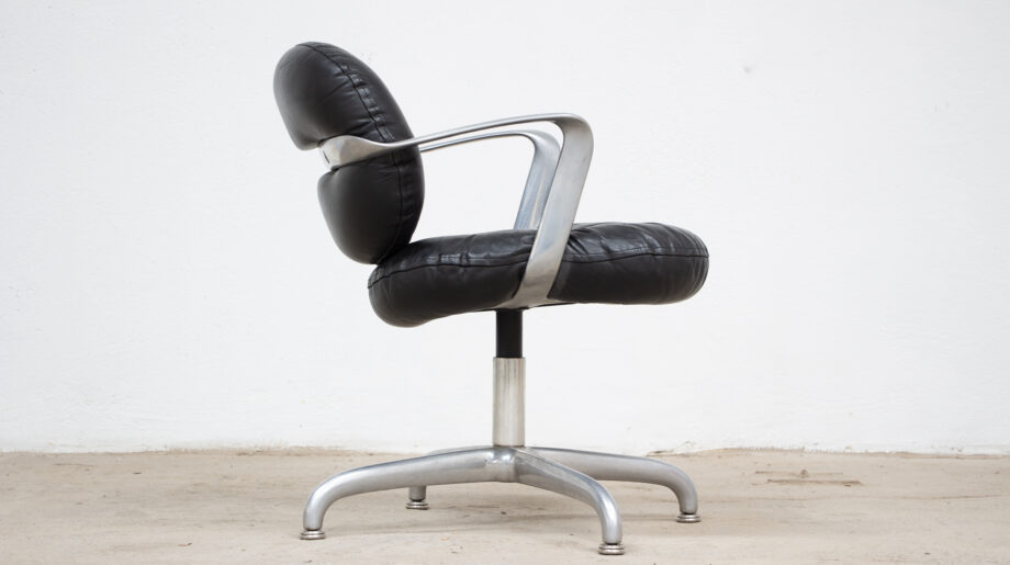 office-chair-knoll-Bruce-Hannah-Andrew-Morrison-cuir-fauteuil-bureau-vintage