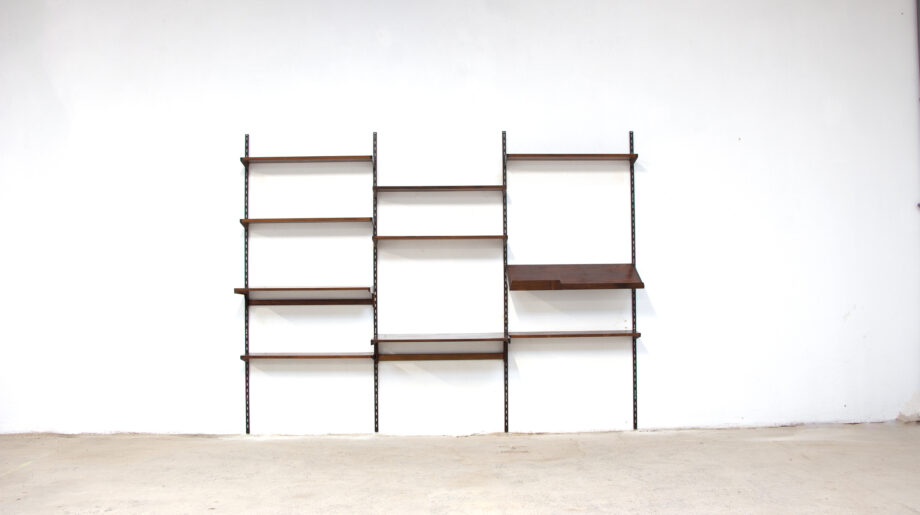 Bibliothèque-étagères-scandinave-vintage-FM-Kai-Kristiansen-bureau-desk-old-design-palissandre-shelving