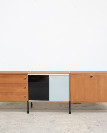 enfilade-sideboard-vintage-pierre-guariche-arp-minvielle-michel-mortier-joseph-andre-motte-teck-Ölddesign-midcentury