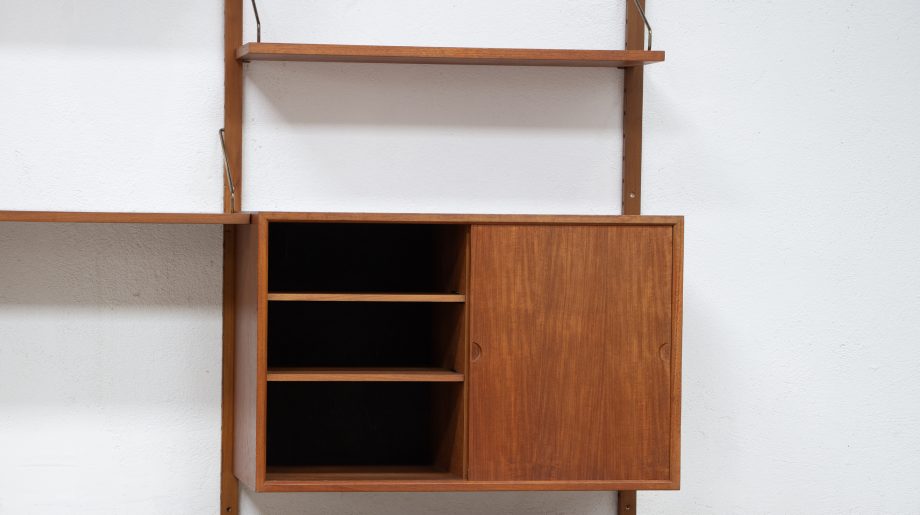 old-design-bibliothèque-scandinave-vintage-poul-cadovius-Cado-royal-system-teck-danish-wall-unit