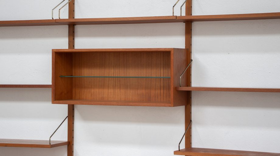 old-design-bibliothèque-scandinave-vintage-poul-cadovius-Cado-royal-system-teck-danish-wall-unit