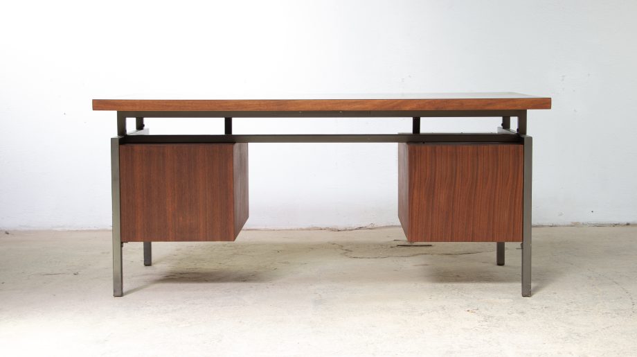 bureau-direction-executive-vintage-georges-frydman-efa-desk-midcentury-acajou-stratifié-french-old-design-ölddesign