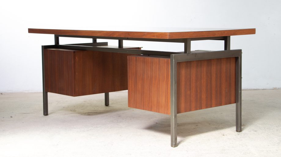 bureau-direction-executive-vintage-georges-frydman-efa-desk-midcentury-acajou-stratifié-french-old-design-ölddesign