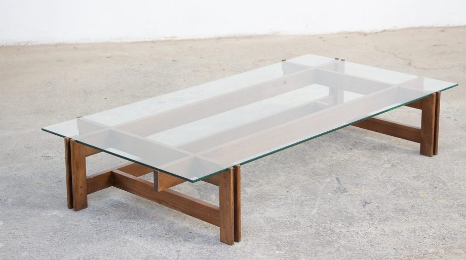 table-basse-coffee-ico-parisi-vintage-midcentury-walnut-noyer-cassina-1962-glass-verre-trempé-ölddesign-italien-design-italian