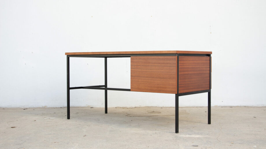 bureau-vintage-desk-pierre-guariche-arp-minivielle-acajou-ölddesign-french