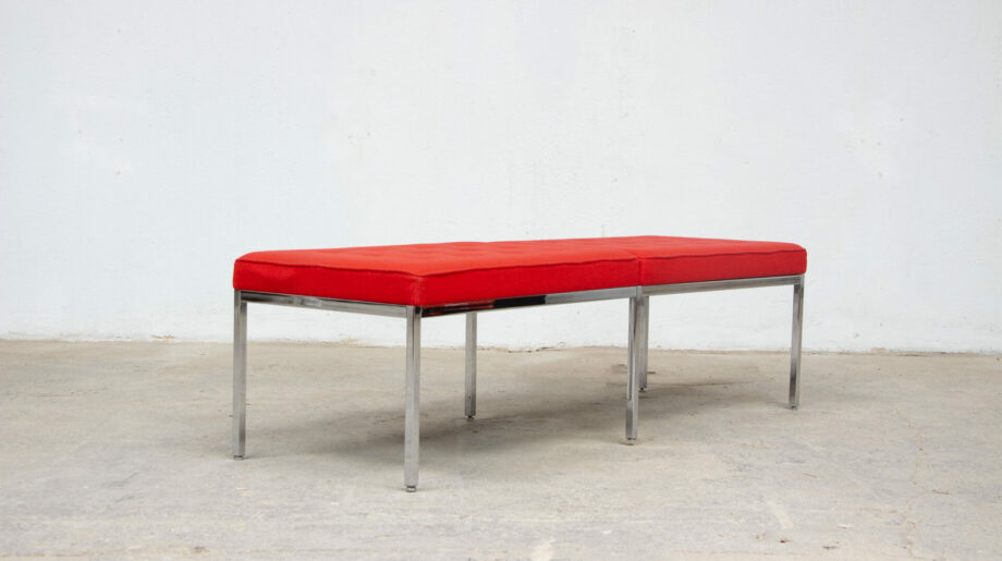 banc-bench-vintage-midcentury-florence-knoll-international-kvadrat-halligdal