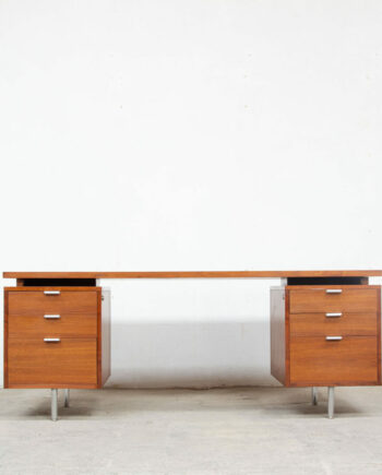 bureau-desk-vintage-george-nelson-herman-miller-noyer-eog-action-office-executive-ölddesign-walnut-midcentury