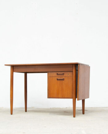 bureau-vintage-Gunnar-Nielsen-Tibergaard-danois-teck-scandinave-desk-danish-teak-ölddesign