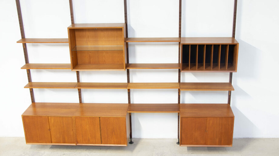 Bibliothèque-wall-unit-danish-danoise-vintage-poul-cadovius-royal-system-teck-teak-olddesign-cado-claustra-sol-plafond-room-divider-rare