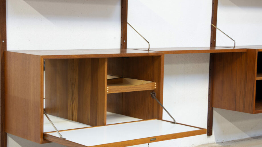 olddesign-bibliothèque-scandinave-vintage-poul-cadovius-Cado-royal-system-teck-danish-wall-unit